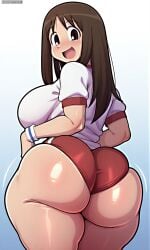 ai_generated ass ass_focus azumanga_daiou gym_uniform osaka_ayumu_kasuga solo young