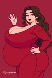 1girls 1milf bbw bbw_mom bbw_mommys big_ass big_breasts big_butt big_thighs bloated_belly bloated_stomach bloated_tummy clothed fat female jasmine29161093 jazzanna massive_ass massive_breasts massive_butt massive_thighs massive_tits milf milf_body milfification overweight overweight_female pauline_(mario) plump red_dress solo solo_female