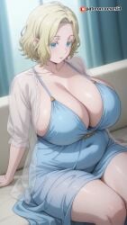 ai ai_art ai_generated artificial_intelligence bbw belly big_arms big_breasts big_hips big_stomach big_thighs big_titties big_waist blonde_hair breasts chubby chubby_body chubby_female chubby_girl chubby_woman curvy curvy_body curvy_female curvy_girl curvy_woman fat fat_body fat_female fat_girl fat_woman ferris_olston giant_hips gigantic_hips hips huge_arms huge_boobs huge_breasts huge_hips huge_stomach huge_thighs huge_titties large_arms large_boobs large_breasts large_hips large_stomach large_thighs large_tits large_titties massive_arms massive_boobs massive_breasts massive_hips massive_stomach massive_thighs massive_tits massive_titties milf patreon plump plump_body plump_female plump_girl reveri3 short_hair stomach thick thick_arms thick_body thick_female thick_girl thick_hips thick_stomach thick_thighs thick_waist thick_woman thighs titties tomo-chan_wa_onna_no_ko waist wide_hips wide_waist yellow_hair