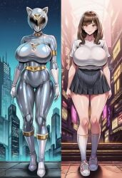 1girls ai_generated big_ass big_breasts big_thighs bimbo breasts chroma_cat curvaceous curvy curvy_figure digital_media_(artwork) female heroine hips hourglass_figure huge_ass huge_breasts huge_thighs large_ass large_breasts large_thighs legs light-skinned_female light_skin mature mature_female original original_character sevenarts sevenverse slim_waist superheroine thesevenartsx thick thick_hips thick_legs thick_thighs thighs voluptuous waist wide_hips wide_thighs yumi_o'niell yumi_oniell