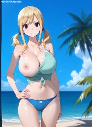 1girls 2d ai_generated ass athletic athletic_female bare_shoulders belly big_breasts blonde_female blonde_hair blonde_hair_female breasts_bigger_than_head brown_eyes chest completely_naked completely_nude completely_nude_female curvy curvy_figure cute cute_face detailed eyelashes eyeshadow fairy_tail female female_only femalefit fit_female focus high_quality huge_breasts large_breasts legs light-skinned_female light_skin lips lipstick looking_at_viewer lucy_heartfilia makeup mascara naked nero100 nipples nude nude_female pale-skinned_female pale_skin posing pussy seductive seductive_look stable_diffusion tagme thighs vagina yellow_hair