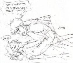 2d_(gorillaz) 2d_(plastic_beach) anal anal_insertion anal_sex gay gay_anal gay_sex gorillaz h_r182doc hand_on_mouth insertion male male/male male_only male_penetrated male_penetrating male_penetrating_male murdoc_niccals murdoc_niccals_(plastic_beach) penis penis_in_ass penis_out