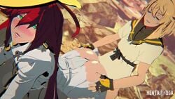 1futa 1girl all_fours blonde_hair bridget desert desert_background doggy_style doggy_style_position doggy_style_sex doggystyle_position female female_pervert fucked_from_behind futa_on_female futanari grabbing grabbing_ass grabbing_butt grabbing_from_behind green_eyes green_eyes_female guilty_gear guilty_gear_strive hard_sex harder horny horny_female jack-o'_valentine loop looping_animation mp4 no_sound pervert_female pleasure_face pleasured pleasured_face pleasured_female red_hair red_hair_female rougenine sex sex_from_behind slap slapping slapping_ass slapping_butt spanked spanked_butt spanking tagme torn_clothes torn_pants trans_woman transfem vaginal_sex video yuri