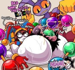 jax (the amazing digital circus) from glitch productions by bukimimata