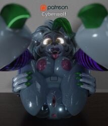 3d 3d_render blender blender_(software) coolioart cyberwolf cyberwolf200518 five_nights_at_freddy's five_nights_at_freddy's:_security_breach render roxanne_wolf_(coolioart) roxanne_wolf_(fnaf) scottgames solo steel_wool_studios