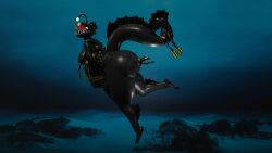 3d 5boys anal_vore anglerfish anthro ass ass_bigger_than_head belly big_ass big_belly blender blush breasts curvy diver editorphil female flashlight giant_ass giant_thighs giantess giantess_pred giantess_vore gigantic_ass gigantic_butt gigantic_thighs grey_skin kidnapping luria multiple_boys prey sea size_difference smiling struggling struggling_prey struggling_to_get_out swimming tail tail_grab tongue_out underwater