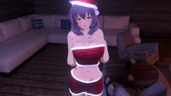 ao_no_kiseki areolae big_breasts breasts christmas christmas_clothing christmas_hat christmas_headwear christmas_outfit cowgirl_position duo eiyuu_densetsu female female_focus hajimari_no_kiseki hat headwear lazyprocrastinator light-skinned_female light-skinned_male light_skin medium_hair nipples paizuri paizuri_under_clothes purple_eyes purple_hair rixia_mao sex straight tagme the_legend_of_heroes unseen_male_face vagina vaginal_penetration vaginal_sex video zero_no_kiseki