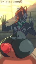 <1_second_video 1boy 1girls 2d 2d_animation 9:16 animated ass assjob bouncing_ass bouncing_breasts breasts buttjob curvy faceless_male female hot_dogging huge_ass huge_breasts interspecies male midna nintendo no_sound pov shorter_than_10_seconds source_request text the_legend_of_zelda thick_thighs twili_midna twilight_princess twistedgrim vertical_video video voluptuous watermark wide_hips