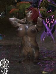 1boy baldur's_gate baldur's_gate_3 beholder_(dnd) breasts chup-at-cabra dungeons_and_dragons female goblin goblin_female green_skin monster monster_girl pussy sazza shortstack