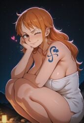 nami (one piece) from one piece by ecchivault