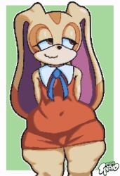 1female 1females 1girl 1girls anthro cellulite cream_the_rabbit cub dress female female_focus female_only female_solo flat_chest flat_chested floppy_ears looking_away looking_away_from_viewer mobian mobian_(species) mobian_rabbit moospicho rabbit rabbit_ears rabbit_girl rabbit_humanoid sega smiling smiling_at_partner solo solo_female solo_focus sonic_(series) sonic_the_hedgehog_(series) thick_thighs thighs thighs_bigger_than_head thighs_focus thighs_together tight tight_clothes tight_clothing tight_dress tight_fit watermark young younger_female