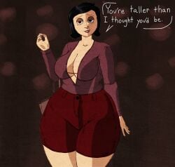 mel jones from coraline by cheesecake (artist)