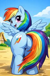 Rainbow Dash (Mlp) Rule 34 Image