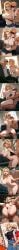 1girls 2boys age_difference ai_generated android_18 big_breasts blonde_hair bouncing_breasts carrying_position cheating_wife cuckolding dragon_ball dragon_ball_z hanasen krillin kuririn master_roshi muten_roushi older_male_and_younger_female pleasure_face reverse_cowgirl_position sex_from_behind sex_on_couch short_hair shorts smiley_face standing_sex undressing