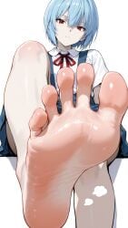 ai ai_assisted ai_generated ayanami_rei bare_feet bare_legs bare_sole bare_soles bare_toes barefoot blue_hair blue_hair_female close-up_feet close_up_feet closeup_feet clothed_female clothed_woman clothing emotionless emotionless_female exposed_feet exposed_leg exposed_legs exposed_sole eyebrows eyebrows_visible_through_hair eyes eyes_open feet feet_fetish feet_focus feet_up feet_worship female female_focus female_human female_only focus_on_feet focus_on_female focus_on_human foot_fetish foot_focus foot_out_of_frame foot_up foot_worship foreshortening from_front from_front_position girl girl_focus girl_only girl_solo hair_between_eyes hi_res high_quality high_res high_resolution highres human human_feet human_female human_focus human_girl human_only human_solo human_woman leg_up legs legs_out_of_frame legs_up looking_at_viewer low-angle_view mouth mouth_closed neopn_genesis_evangelion one_leg_up pov pov_eye_contact pov_feet pov_from_below red_eyes red_eyes_female school_uniform schoolgirl schoolgirl_uniform self_upload sexy sexy_feet sexy_female sexy_focus sexy_girl sexy_pose sexy_woman simple_background sitting sole sole_female sole_fetish sole_focus soles soles_female soles_fetish soles_focus solo solo_female solo_focus solo_girl solo_woman spread_toes stable_diffusion teenage_female teenage_girl teenager textless textless_version thick_thighs toe-point toe_scrunch toenail_polish toenails toes toes_fetish toes_spread toes_up white_background white_body woman_feet woman_focus woman_only woman_solo wrinkled_feet wrinkled_soles wrinkly_feet wrinkly_soles