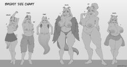 anthro big_breasts bovid breast_size_difference breasts bulge caprine chimera female gastropod goat group group_picture gynomorph hi_res huge_breasts intersex mammal masc0t361 mollusk slug