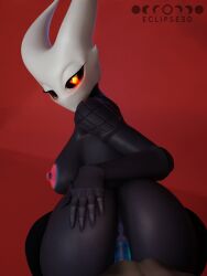 1girls 3d 3d_render anus ass ass_focus butt_focus doggy_style eclipse3d hollow_knight hornet_(hollow_knight) video_game video_games