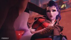 amelie_lacroix animal_penis animated fraxxlr overwatch overwatch_2 tagme video widowmaker