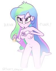 accurate_art_style cum earth_pony_colds equestria_girls frosty_hornier hawktuah nudity on_model principal_celestia