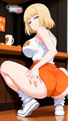 alisa (katainaka ni totsui de kita russia musume to h shimakuru ohanashi) from hooters by boosterred99