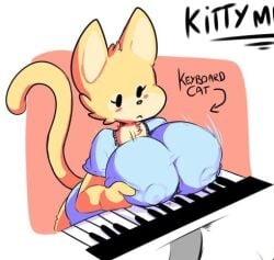 keyboard cat fan art