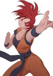 female goku from dragon ball by kkkkkirrier