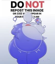 1girls ass belly breasts bubble bubbles dirtann english_text fat female female_focus female_only grabbing_own_belly hand_on_belly hips inflation large_ass large_breasts meme overweight overweight_female pepsi pepsiwoman soda soda_can stomach text thick_thighs thighs weight_gain wide_hips