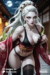 daki (kimetsu no yaiba) from demon slayer by naughty neurals