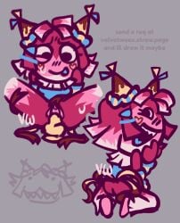 choco cones yatta from dandy's world by velvetwaxx