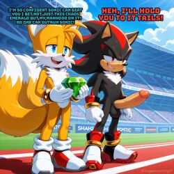 ai_assisted ai_generated cuntboy intersex male rule_63 shadow_the_hedgehog silverknight395 sonic_(series) tails_the_fox
