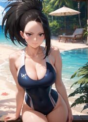 momo yaoyorozu from boku no hero academia by nero100