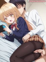 shiina mahiru from nintendo switch by shupake