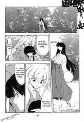 artist_request comic doujinshi inuyasha inuyasha_(character) kikyo_(inuyasha)