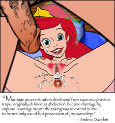 2d anus ariel breasts col_kink cum cum_in_ass cum_inside disney disney_princess faceless_male female full_color male nude nude_female pussy smooth_skin tagme text the_little_mermaid