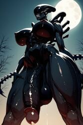 1futa 2d abs ai_generated alien_(franchise) alien_futa ass big_ass big_breasts big_penis black_skin breasts clawed_fingers claws cock cum_dripping_from_penis dick dickgirl exposed_breasts exposed_nipples fat_cock female futa_alien futa_cock futa_milf futa_mommy futa_only futanari gigantic_penis huge_cock hung intersex large_breasts latex latex_skin latex_skinsuit long_penis looking_at_viewer looking_down_at_viewer low-angle_view massive_breasts mature mature_body mature_figure mature_futa milf mommy monster_futa night oiled_skin penis shiny_skin solo solo_futa tail tenyaiida25 thick thick_ass thick_thighs thighs veins veiny veiny_penis voluptuous voluptuous_futa wide_hips xenomorph xenomorph_tail