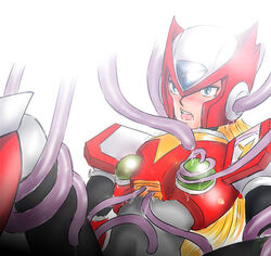 male mega_man mega_man_x tagme tentacle tentacle_on_male zero_(mega_man)