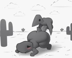ambiguous_gender ambiguous_penetration animated anthro ass ass_up balls big_balls big_butt big_penis blush cactus defeat_sex defeated desert detailed_background dinosaur dinosaur_(google_chrome) duo feral forced genitals google google_chrome loop male male/ambiguous meowny monochrome penetration penis plant prehistoric_species pterodactylus pterosaur questionable_consent rape reptile scalie sex short_playtime short_stack size_difference small_but_hung small_dom_big_sub small_top_big_bottom theropod tyrannosaurid tyrannosauroid tyrannosaurus tyrannosaurus_rex wide_hips