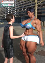 1boy 1boy1girl 1girls 3d ass_bigger_than_head big_ass big_breasts big_thighs breasts breasts_bigger_than_head brown-skinned_female brown_body brown_skin bust busty chest curvaceous curvy curvy_figure dark-skinned_female dark_skin female hips hourglass_figure huge_ass huge_breasts huge_thighs large_ass large_breasts large_thighs legs male male/female mature mature_female mature_male misty_moon_(tonices) original original_character original_characters slim_waist straight thick thick_hips thick_legs thick_thighs thighs thighs_bigger_than_head tonices voluptuous voluptuous_female waist wide_hips