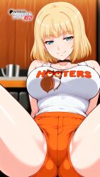 alisa (katainaka ni totsui de kita russia musume to h shimakuru ohanashi) from hooters by boosterred99