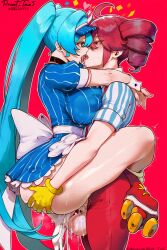 hatsune miku from mesmerizer (vocaloid) by print tax5