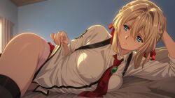violet evergarden (character) from violet evergarden by artist request