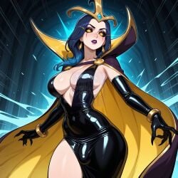 leblanc from league of legends by lunaart