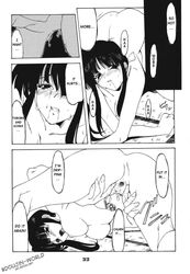 artist_request ass begging_for_cum begging_for_more begging_for_penis begging_for_sex blush breasts bun_butts censored comic doujinshi inuyasha kagome_higurashi kikyo_(inuyasha) naraku nipples nude pussy spread_pussy tears