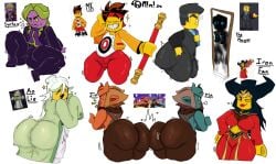 1girls 6boys ao_lie ao_lie_(lego_monkie_kid) ass ass_focus ass_to_ass big_ass big_butt breasts bubble_ass bubble_butt bulge butt_focus fat_ass fat_butt female femboy fully_clothed hyper_ass jin_(monkie_kid) large_ass large_butt lego lego_monkie_kid m!m! male mayor_(monkie_kid) mk_(lego_monkie_kid) mk_(monkie_kid) princess_iron_fan syntax_(monkie_kid) thick_ass thick_butt thick_thighs wide_hips yin_(monkie_kid)