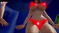 3d 3d_animation 4girls android_18 animated ass bent_over bra breasts bulma_briefs chichi dancing dragon_ball female hair legs mechferatu mmd panties tagme videl video