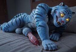 ai_generated anthro balls derpy_(kpop_demon_hunters) furry korean kpop_demon_hunters male male_only penis qdaddybeasts tiger