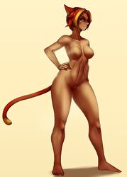 dark-skinned_female dark_skin female mbongo tail