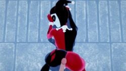 animated ass_focus ass_shake assjob batman:_the_animated_series buttjob cartoon dc dc_comics harley_quinn harley_quinn_(classic) hot_dogging hotdogging koikatsu nodrazid tagme