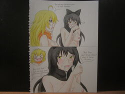 blake_belladonna rooster_teeth rwby tagme xxsgtcampbell yang_xiao_long