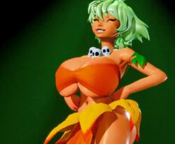 1girls 3d animated big_breasts bouncing_breasts breast_expansion cleavage cleavage_overflow female female_only gigantic_breasts green_hair hourglass_figure huge_breasts jungle_de_ikou junglejunglejuly_(prevence) massive_breasts mii_(jungle_de_ikou) mp4 no_sound prevence shaking_ass shaking_breasts solo tagme tight_clothing underboob video